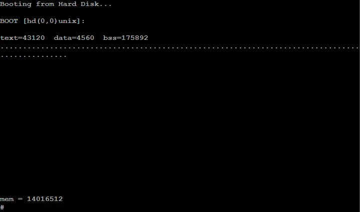 Unix V7 running in RetroMuseum