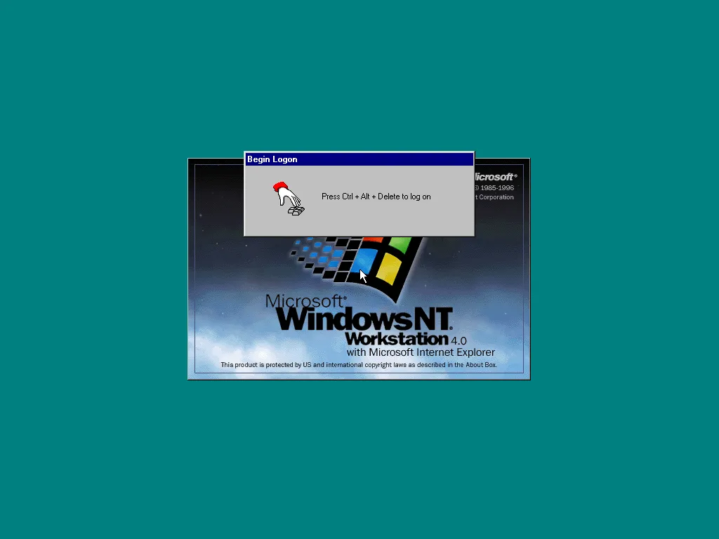 Windows NT 4.0 screenshot